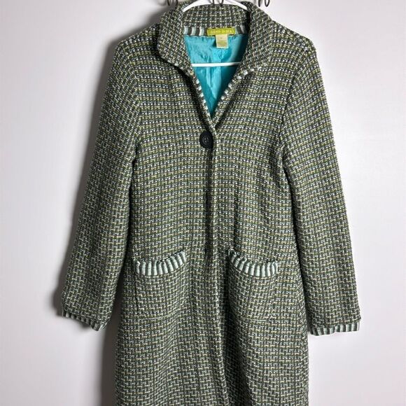 Sigrid Olsen Sweater 🧥 Spring Greens size M - Picture 1 of 7